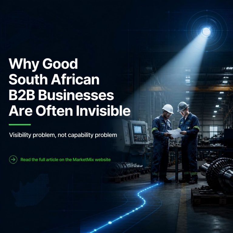 Why Good South African B2B Businesses Are Often Invisible